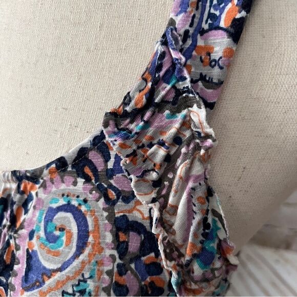 Meadow Rue Anthropologie paisley knit tank top - Picture 2 of 6